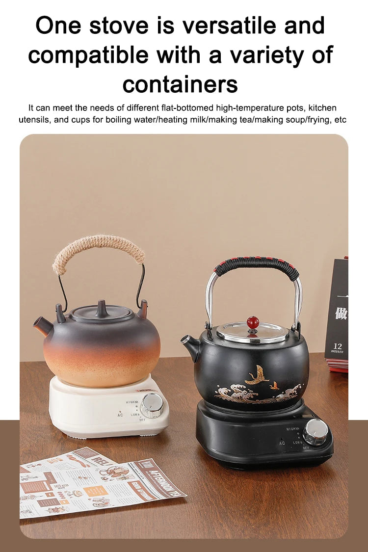 Electric Heating Furnace Household Mini Single Disc Burner Water Heater Boiler Induction Cooker Portable Hot Plate Kitchen Stove