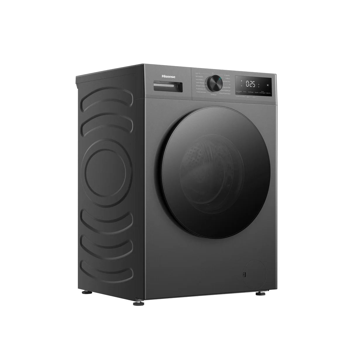 HISENSE WASH AND DRY WD1I1141BT1 COMPACT FIT AND FUNCTION STEAM INVERTER TITANIUM