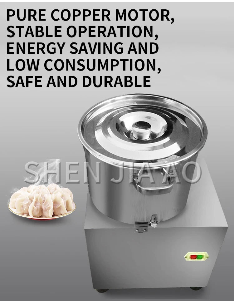 2.5-7.5kg Multifunctional Meat Mixing Machine Mixer Commercial Vegetable Stuffing Sausage Food Mixer Noodle Mixing and Stuffing