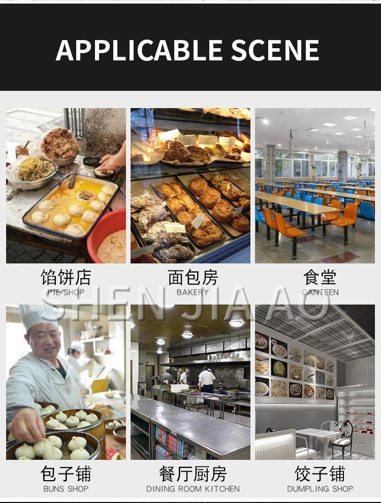 2.5-7.5kg Multifunctional Meat Mixing Machine Mixer Commercial Vegetable Stuffing Sausage Food Mixer Noodle Mixing and Stuffing