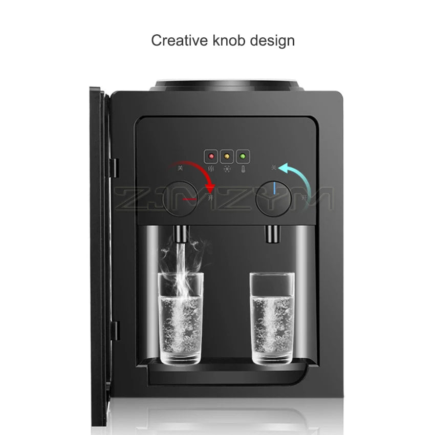 Electric Water Dispenser Automatic Desktop Drinking Fountain Household Office Cold/Hot Water Dispenser Heater Cooler 220V 550W