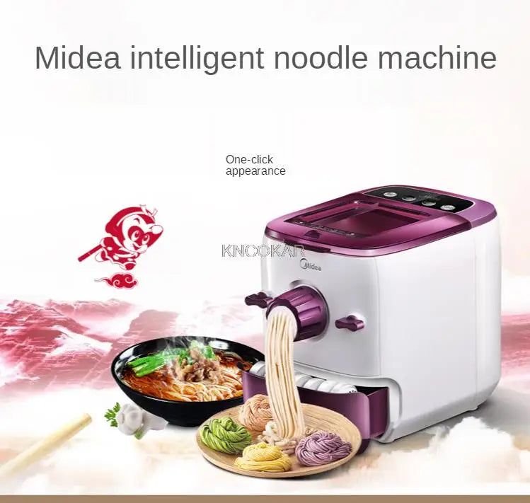 7 Moulds Automatic Electric Pasta Machine DIY Vegetables Noodle Maker Dumpling Shell Maker 220V