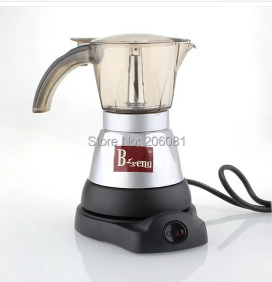 Electric Mocha coffee maker.hot sale mocha coffee maker,3CUPS capacity,220v with high quality and factory directly sale