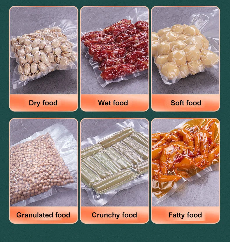 Senior Electric Vacuum Sealer Packaging Machine For Home Kitchen For Sealing Fresh Packaging Machine For Food Preservation MS175