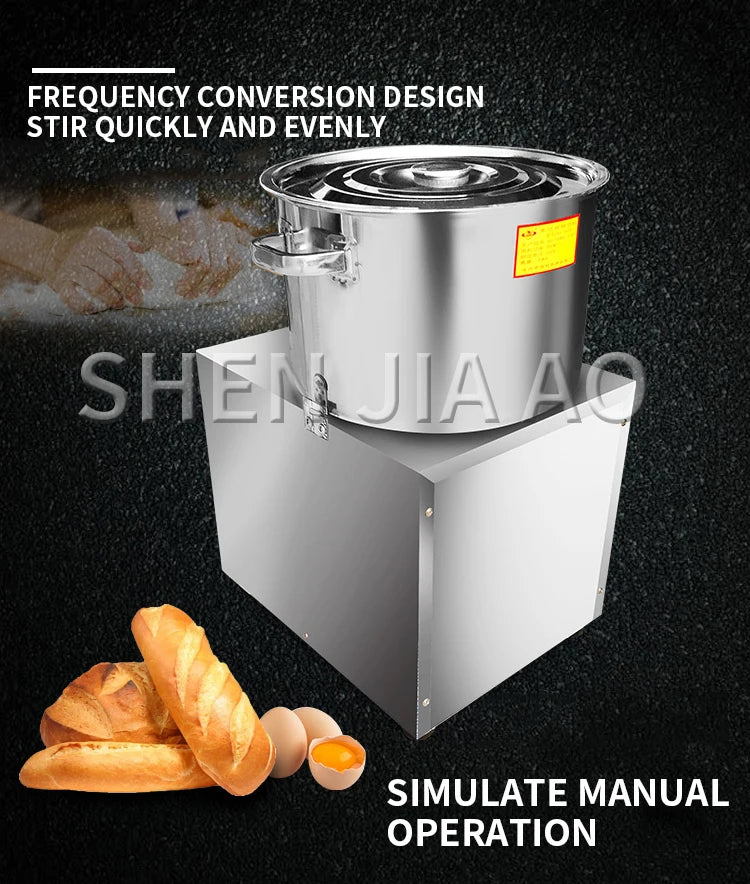 2.5-7.5kg Multifunctional Meat Mixing Machine Mixer Commercial Vegetable Stuffing Sausage Food Mixer Noodle Mixing and Stuffing