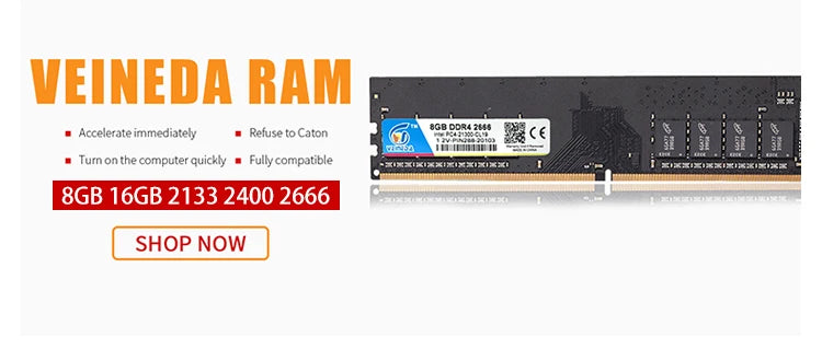 Veineda Graphics Cards RX 580 8GB 2048SP Placa De Video Gaming  GDDR5 256Bit PCI Express 3.0 ×16 GPU rx580 8g