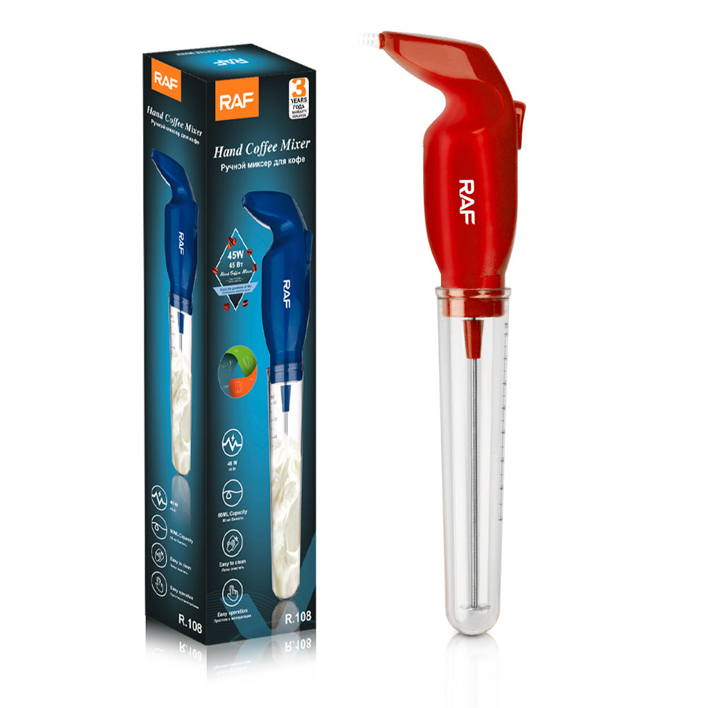 2026 New Electric Milk Frother Creative Mini Intelligent Whipped Coffee Milk Frother Portable Milkshake Machine