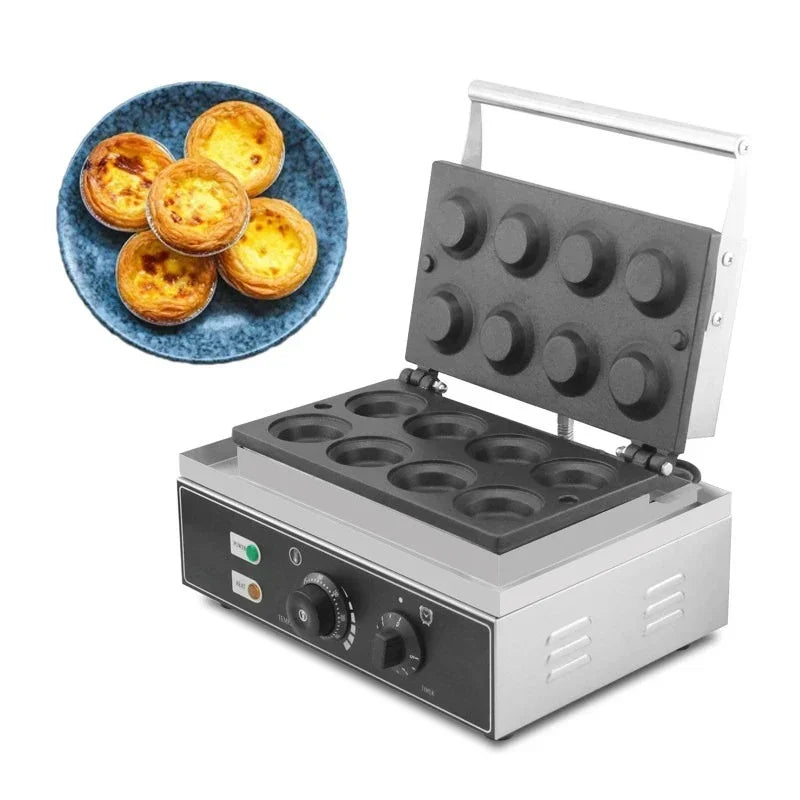 Cheese Egg Tart Shell Machine, Waffle Maker, Electric Cake Baker, Scone Machine