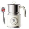 BioloMix Electric Detachable Milk Frother and Steamer,6-in-1 Automatic Hot/Cold Foam and Hot Chocolate Maker,Dishwasher Safe