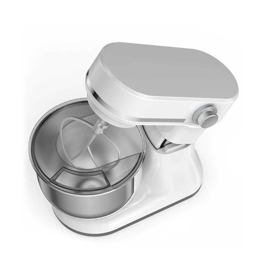BioloMix 5.5L&4L double bowl Electric Food Mixer,8 Speeds Stand Mixer for Daily Use with Egg Whisk,Dough Hook,Flat Beater