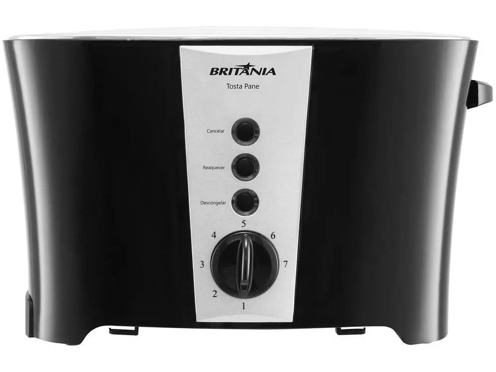 Toaster Britannia Black 2 Slice 7 Levels-220V