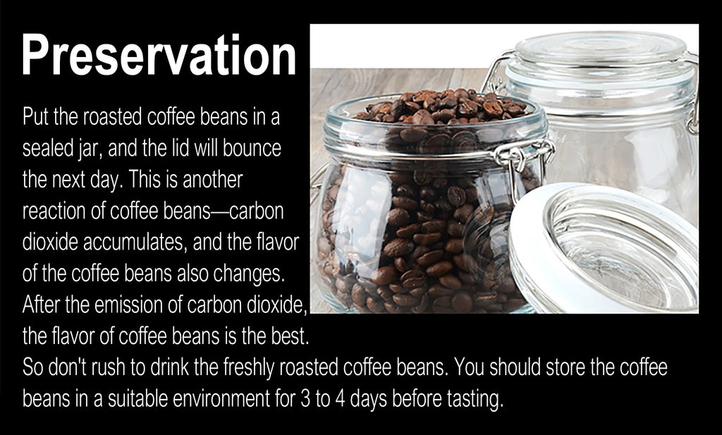Electric Coffee Bean Roaster Coffee Baked Peanut Beans Baking Stove Popcorn Make Dryer Roasting Machine Grain Drying Sonifer