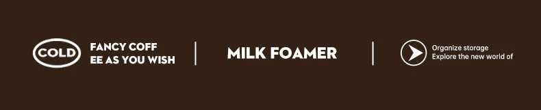 Milk Frother Wand Coffee Frother Handheld Foam Maker For Latte Rechargeable Electric Milk Frother Handheld Drink Mixer Gift Idea