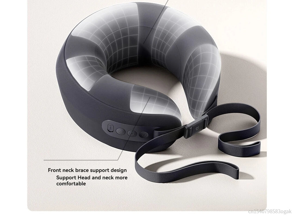 Updated Xiaomi Mijia Smart Neck Pillow Massager Brushless Motor Shoulder Neck Integrated Massage Hot Compress for Mi Home APP