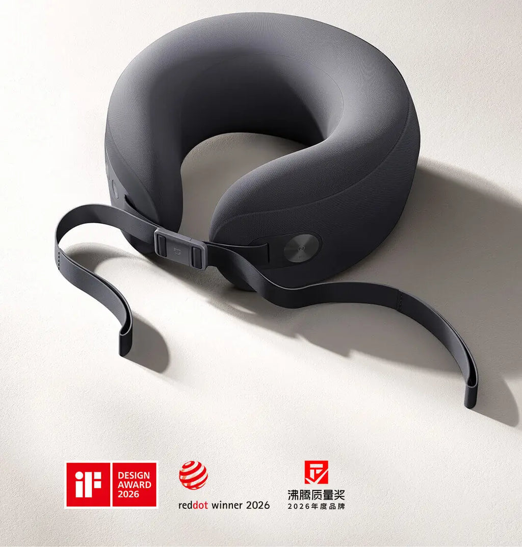 Updated Xiaomi Mijia Smart Neck Pillow Massager Brushless Motor Shoulder Neck Integrated Massage Hot Compress for Mi Home APP