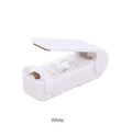 A Portable Mini Bag Sealer,Battery-powered Handheld Vacuum Heat Sealer,Plastic Bag Resealer for Food and Snack Storage