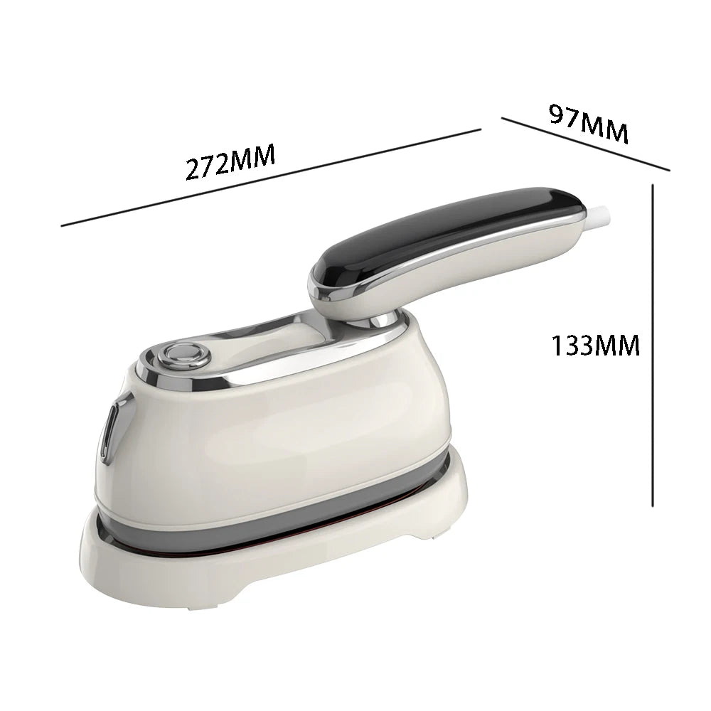 EU Handheld Steam Iron 2026 New Smart LED Digital Display Home Travel Portable Steam Iron 1200W High Power Handheld Hanging Iron