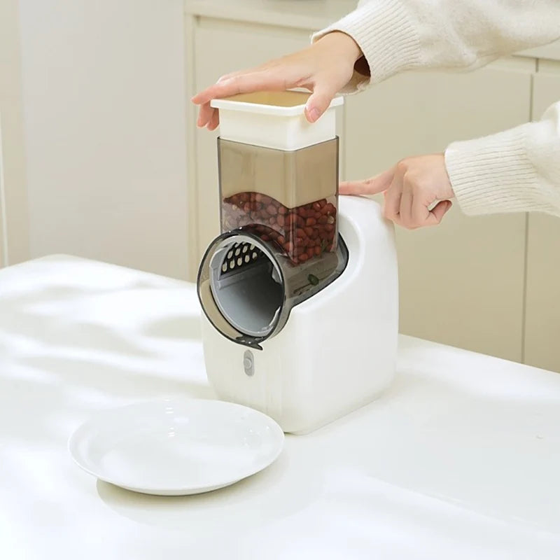 Professional Electric Mandoline Slicer, Fast Vegetable Shredder & Dicer, Time-Saving Kitchen Gadget for Healthy Meals