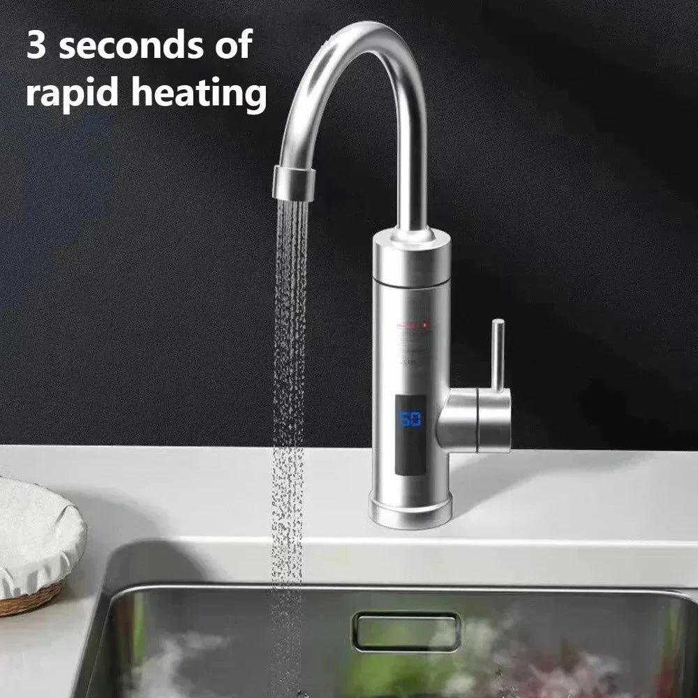 220V 110V 3000W Electric Water Heater Kitchen Faucet Instant Hot Water Faucet Heater Heating Faucet Instantaneous Heaters