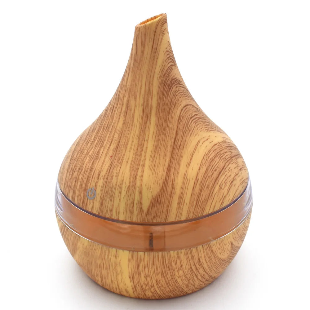 Portable Aroma Diffuser Ultrasonic Air Humidifier Essential Oil Mist Maker Cool Mist Air Purifier with 7 Color LED Night Light