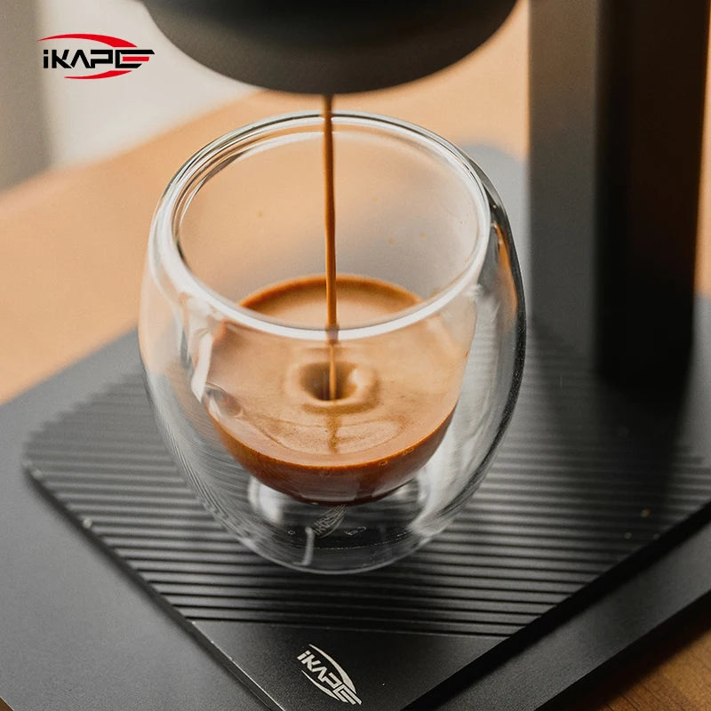 IKAPE Kapo K2 Portable Coffee Machine/Bluetooth Connection/Timer Function,51/58mm Espresso Bottomless Portafilter,Camping/Home