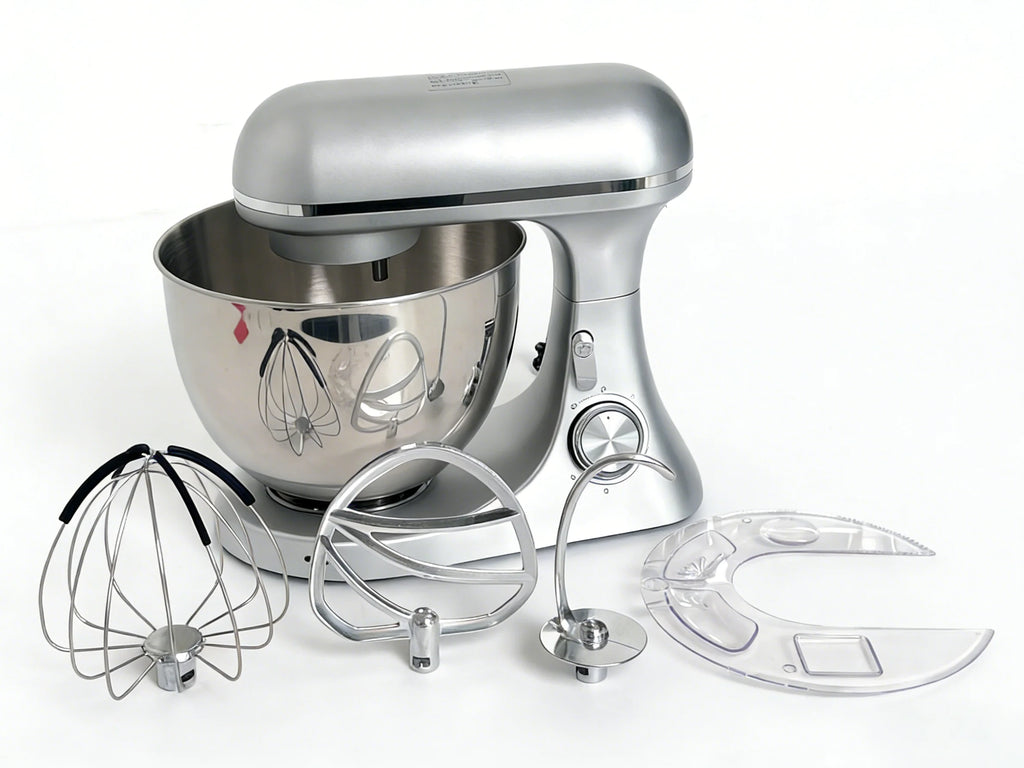 2000W Electric Home Kitchen Stand Mixer 6-Speed 8L ABS Plastic Mixing Bowl Stainless Steel Tilt-Head Design Food Mixer
