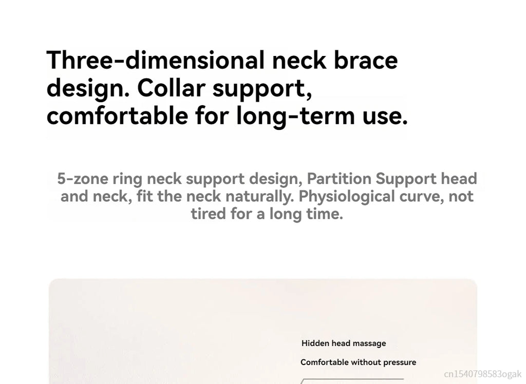 Updated Xiaomi Mijia Smart Neck Pillow Massager Brushless Motor Shoulder Neck Integrated Massage Hot Compress for Mi Home APP