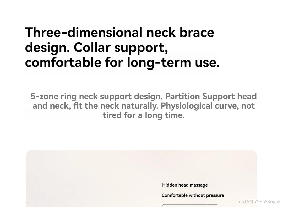 Updated Xiaomi Mijia Smart Neck Pillow Massager Brushless Motor Shoulder Neck Integrated Massage Hot Compress for Mi Home APP