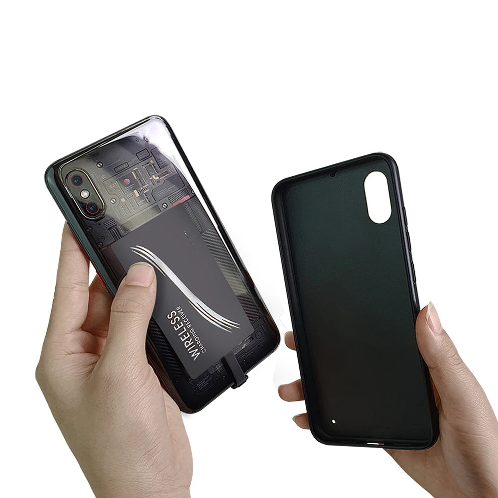 【B12B】Wireless Charger Type-C Universal Charging Receiver for Huawei P20 Pro P10 Plus Xiaomi Mi8 Mi6 for USB Type C