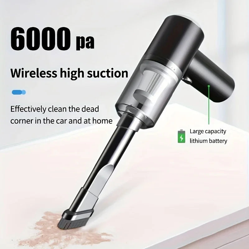 690000Pa Wireless Car Vacuum 2 Hours Quick Charge Wet Dry Dual-use Cleaner Cordless Handheld High-power Vacuum Cleaner 2026