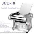 Electric Noodle Dumpling Wrapper Maker Machine Pasta Noodle Machine Commercial Household Stainless Steel Noodle Press Machine