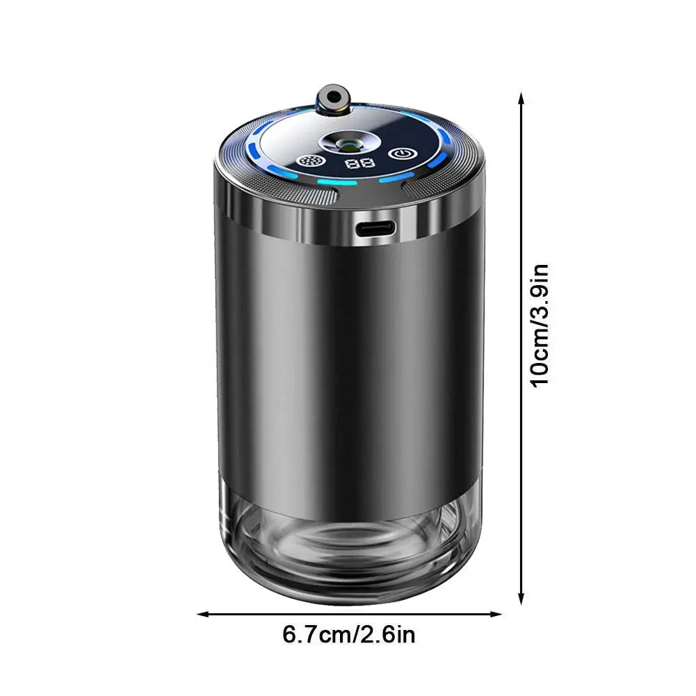 Smart Car Air Freshener Rechargeable Car Aroma Diffuser 5 Modes Adjustable Intelligent Fragrance Humidifier Auto Odor Eliminator