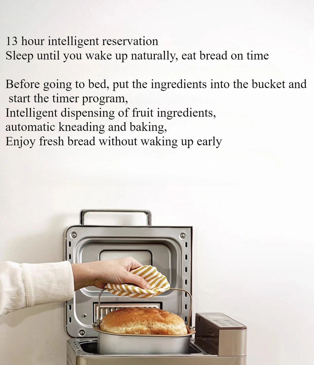220V Bread Maker Home Fully Automatic Small Cake Maker Multi functional Breakfast Machine