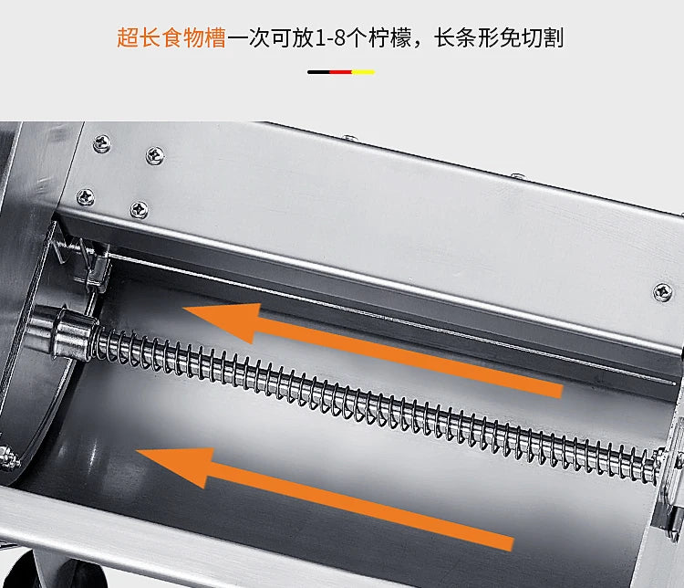 Fruit and vegetable cutter electric manual slicer potato slicer household lemon fruit slicer kitchen artifact