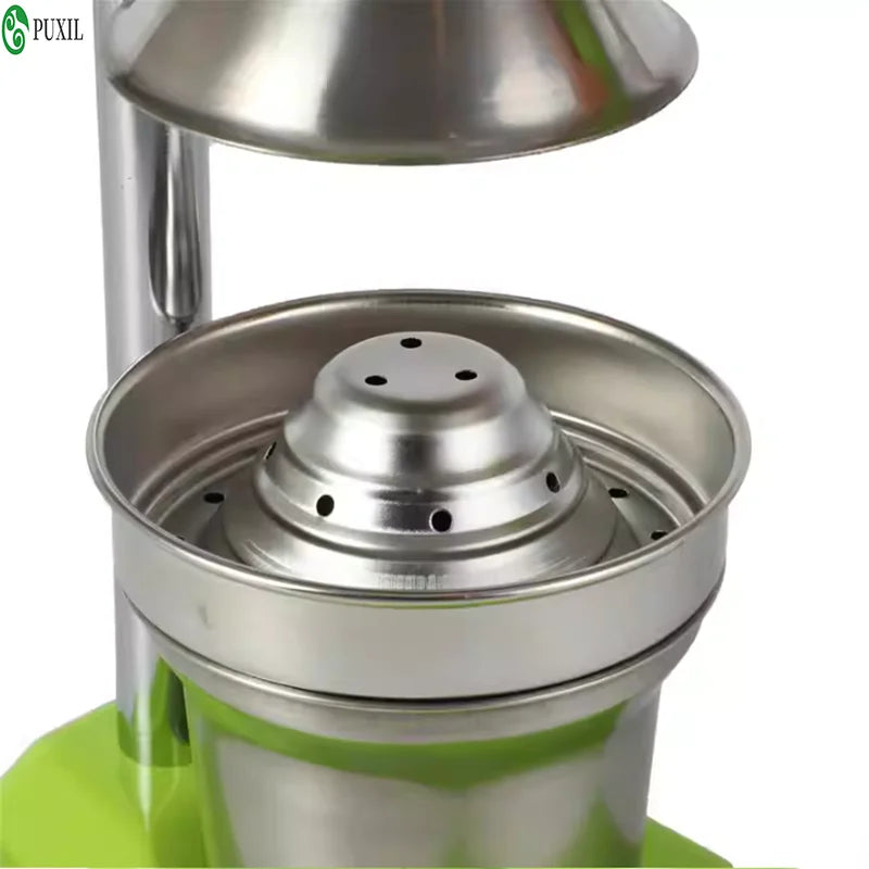 Stainless steel manual juicer, suitable for orange juice, lemon, pomegranate, and hand pressed juice extractors, an easy to clea