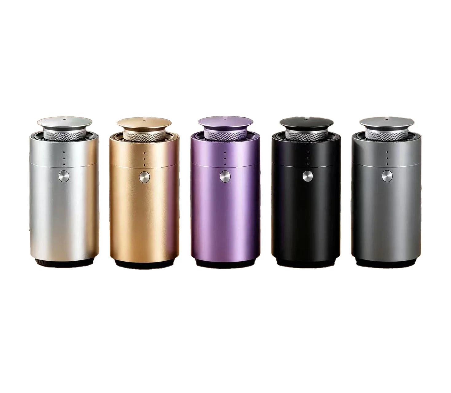 Luxury 10ML Battery Powered Plastic Car Aroma Diffuser Electric Waterless Essential Oil Diffuser Machine for Car Gift