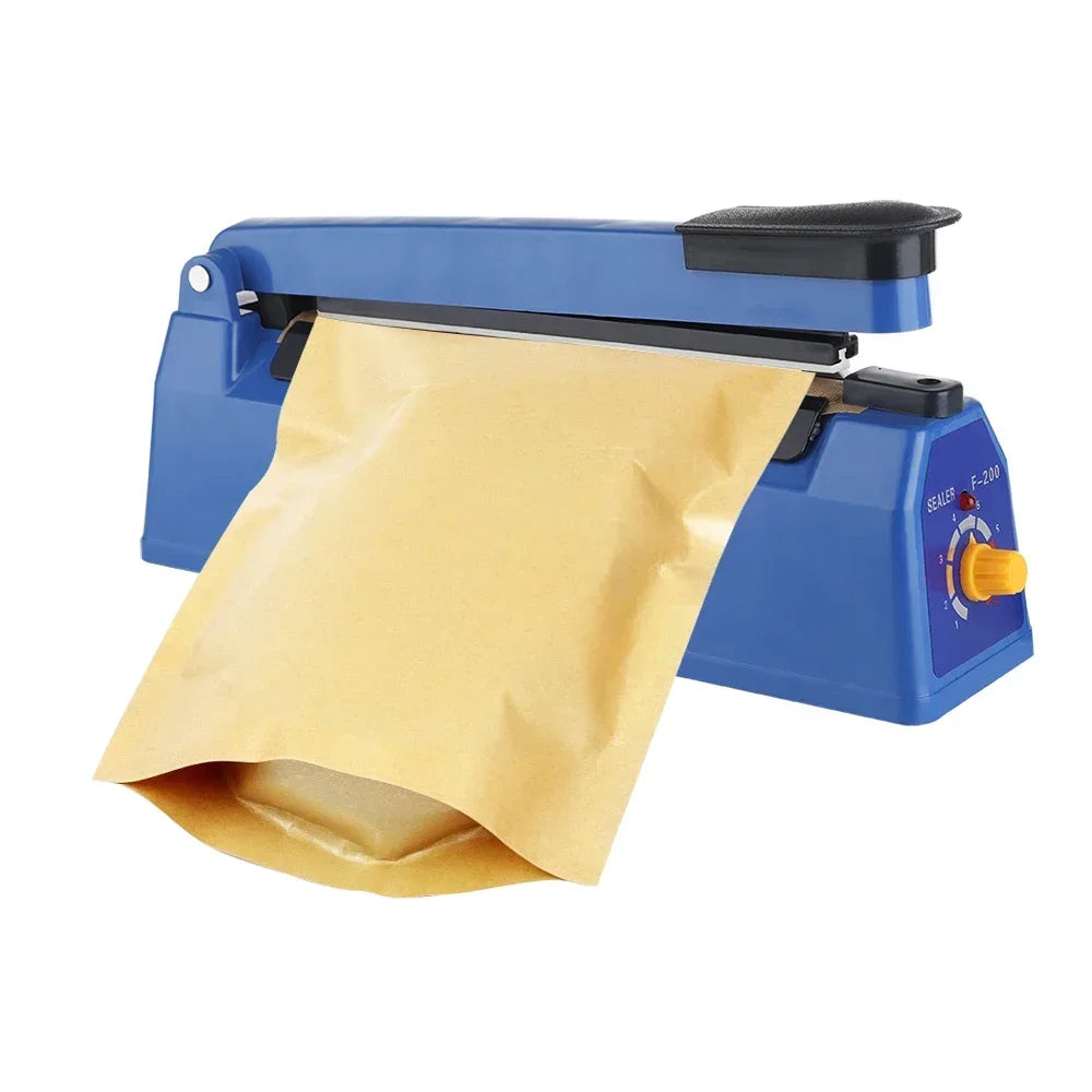 Impulse Sealer Manual Heat Sealer Machine for 8 Inch Plastic Bags Shrink Wrap Bag Sealers Vacuum Sealer Packaging Machine Food