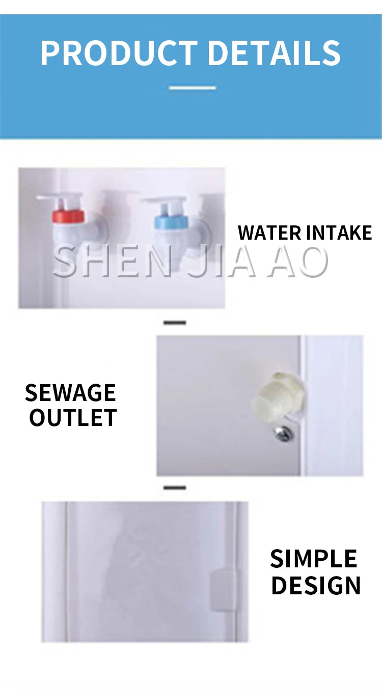 Water Dispenser 220V Water Cooler Office Fast Heating Type Water Bottle Machine Cold Warm Hot Water Dispenser Bottle Tea Bar