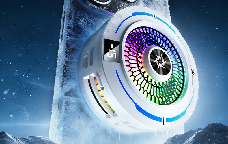 Phone Cooler Fan Gaming Portable Phone Cooling Fan for Mobile Phone Cooler Magnetic Cell Phone Cooler for Phone Cooler Gaming