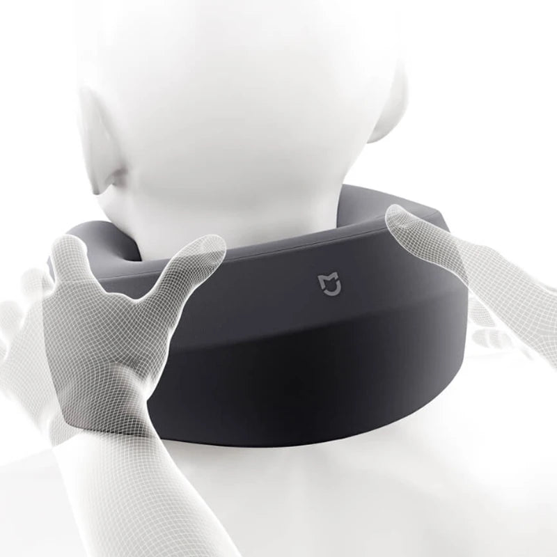 Updated Xiaomi Mijia Smart Neck Pillow Massager Brushless Motor Shoulder Neck Integrated Massage Hot Compress for Mi Home APP