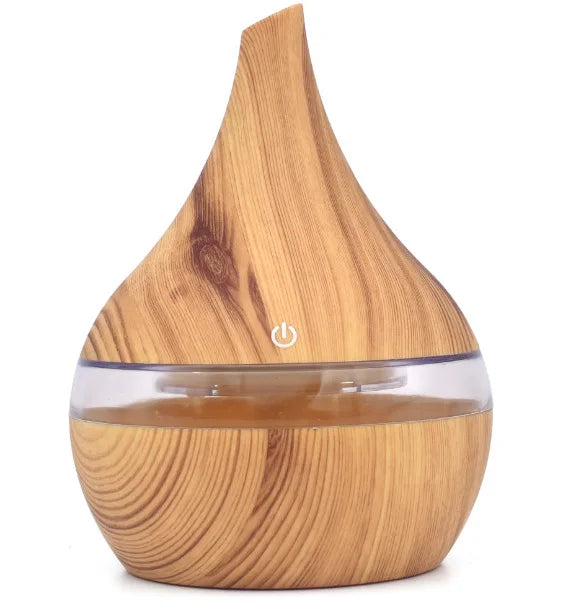 Portable Aroma Diffuser Ultrasonic Air Humidifier Essential Oil Mist Maker Cool Mist Air Purifier with 7 Color LED Night Light