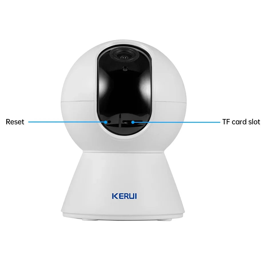 KERUI 5MP 8MP 4K HD WiFi IP Camera Indoor Wireless Security Home CCTV Surveillance Camera Works With Tuya Smart Auto Tracking