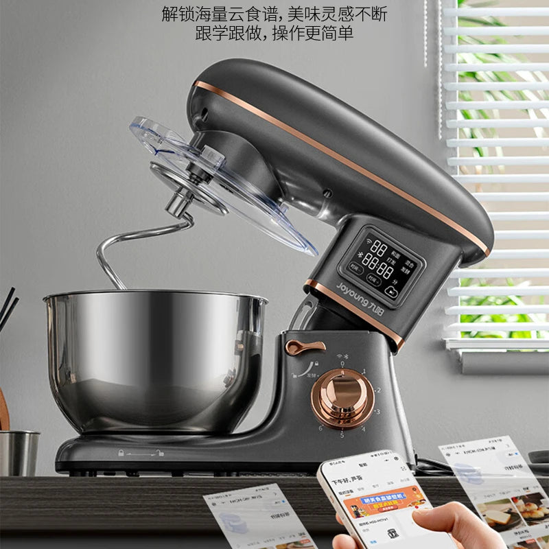 Multifunctional Stand Mixer, Automatic Dough Kneader with Fermentation Function, All-in-One Food Mixer for Home