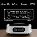 1200W Electric Stove Portable Ceramic Hob Heating Furnace Coffee Milk Brewer Hotplate Single-burner Induction cooktop Tea Warmer
