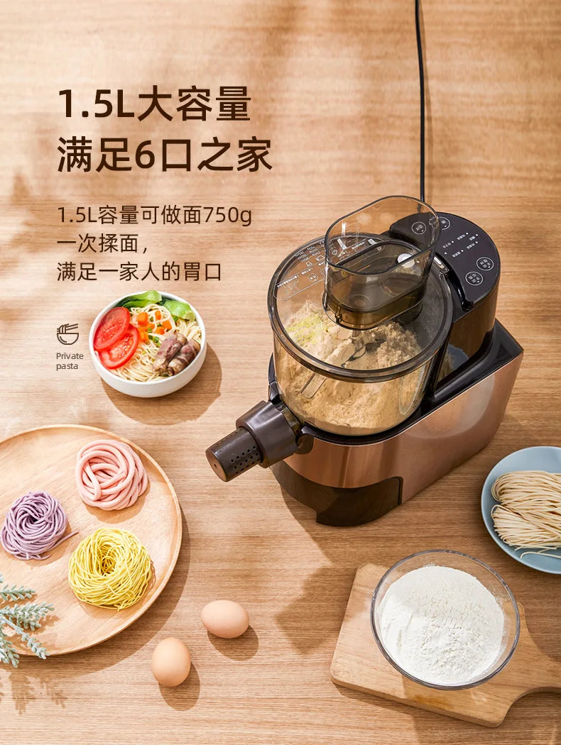 Household kitchens new automatic small  pasta machine intelligent pasta press electric beating and pasta machine