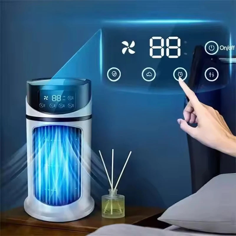 Portable Mini Conditioner Water Cooling Fan Water Cooling Conditioning air Cooler for Office Home Air Conditioner