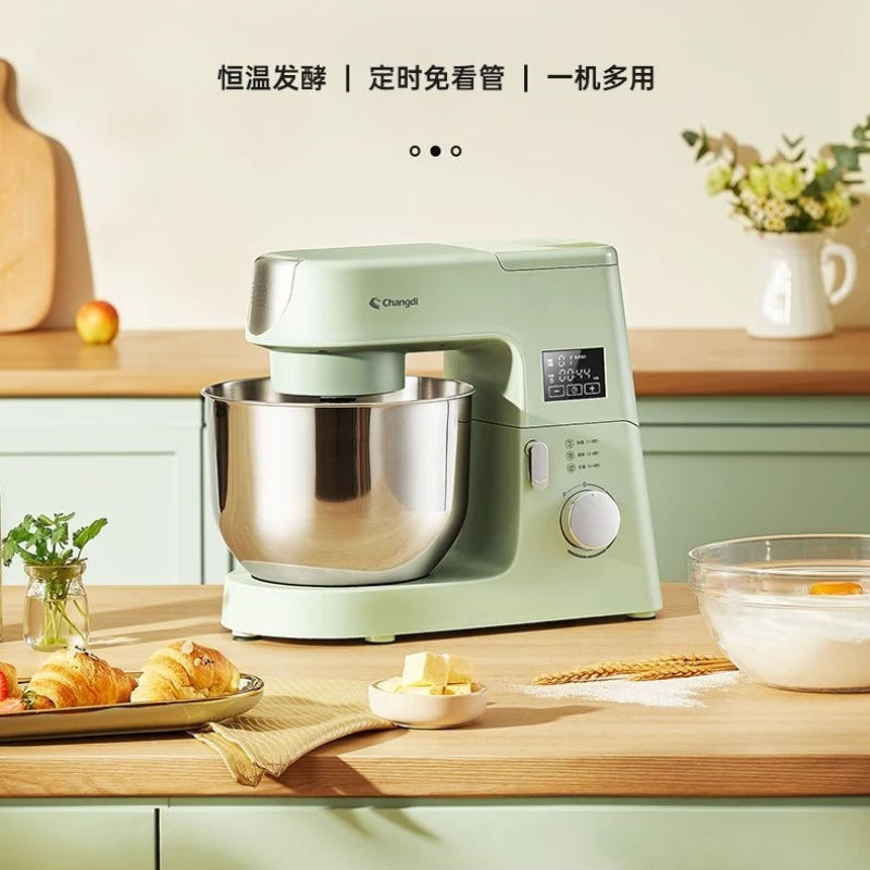 Home Stand Mixer: Multi-Function Fully Automatic Small Dough Kneader, Mixer with Fermentation