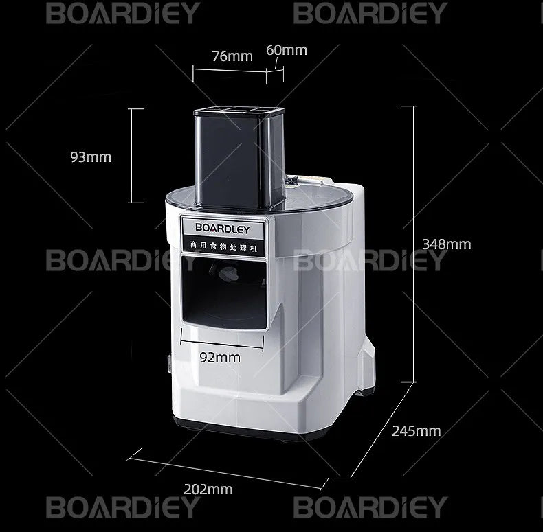 Automatic Vegetable Cutter Multi-Functional Electric Slicer Dicer Shredder for Potato Radish Home Commercial Small