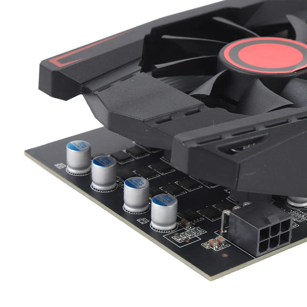 Graphics Card 6GB GDDR5 192BIT Double Fan PCIE 2.0 16X Slot Supports DVI VGA HD Multimedia Interface Gaming Video Card