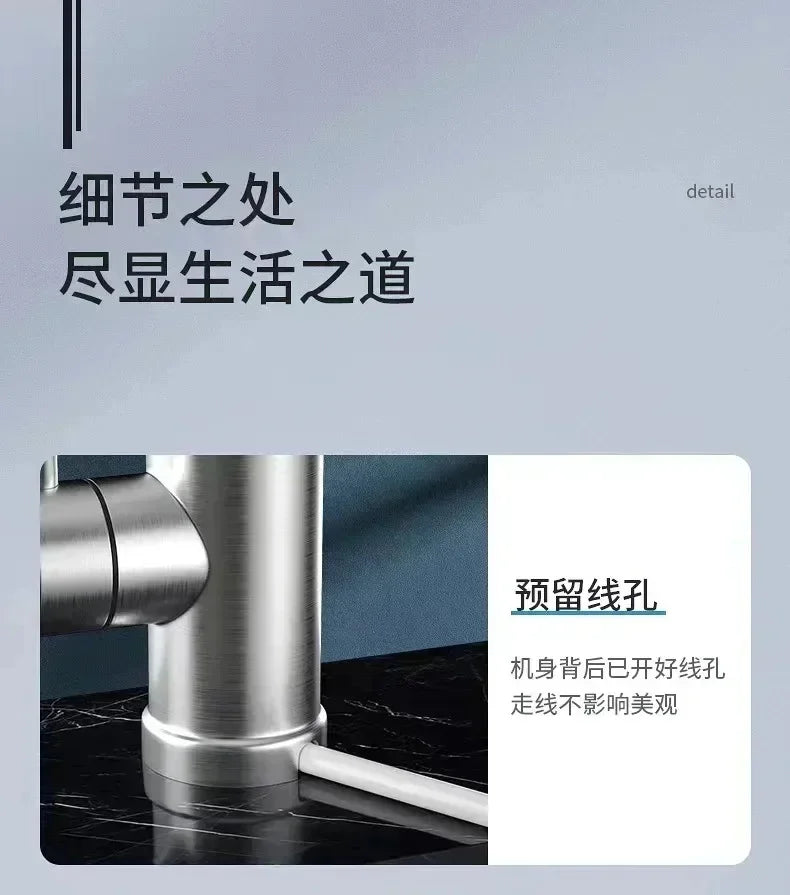 220V 110V 3000W Electric Water Heater Kitchen Faucet Instant Hot Water Faucet Heater Heating Faucet Instantaneous Heaters